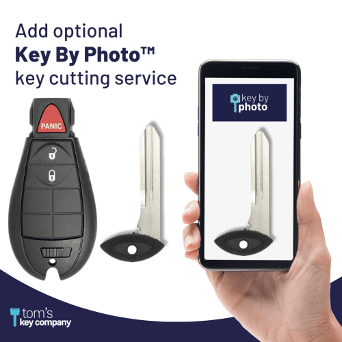 3 button chrysler dodge ram vw smart key fob iyzc01c 3b fob tom s key company 2 32070766002429