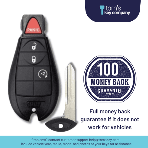 4 button chrysler dodge ram smart key fob iyzc01c 4b rs fob tom s key company 5 32071746552061