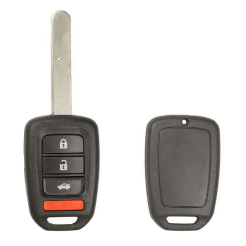 4 button honda cr v crosstour key w remote fob repair kit w key by photo cutting service hon repair rctngl 4b 1ta tom s key company 6 31579883208957