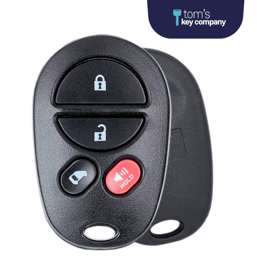 4 button keyless entry remote car key fob for toyota sienna vans gq43vt20t 4b door tom s key company 1 31920299999485