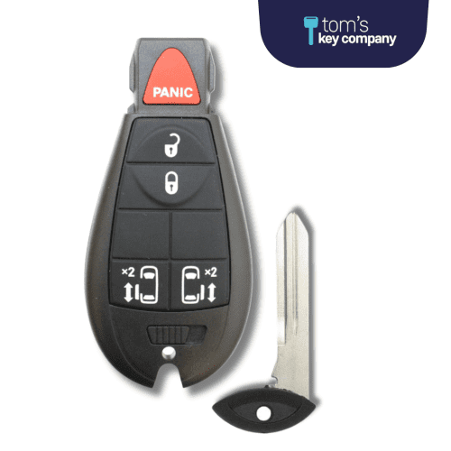 5 button chrysler dodge vw smart key fob iyzc01c 5b dd fob tom s key company 6 32072736932093