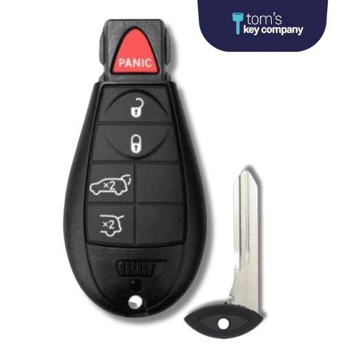 5 button jeep smart key fob iyzc01c 5b tt fob tom s key company 6