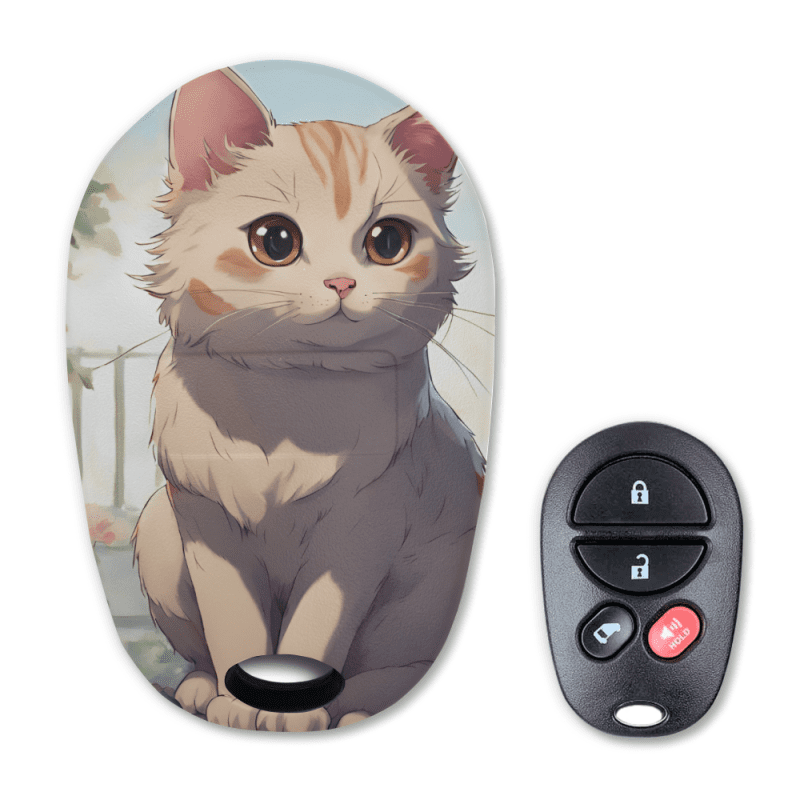 AnimeCatprintedfob forToyotaSequoia Hatch