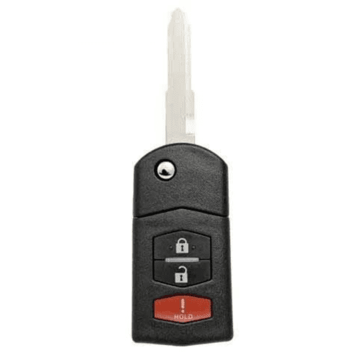 brand new aftermarket keyless entry flip key 3 button for select mazda vehicles mazflp 3b tom s key company 7 30107023474941