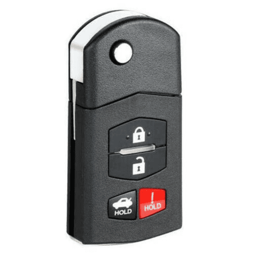 brand new aftermarket keyless entry flip key 4 button with trunk release for select mazda vehicles mazflp 4b trunk tom s key company 8 29896410136829