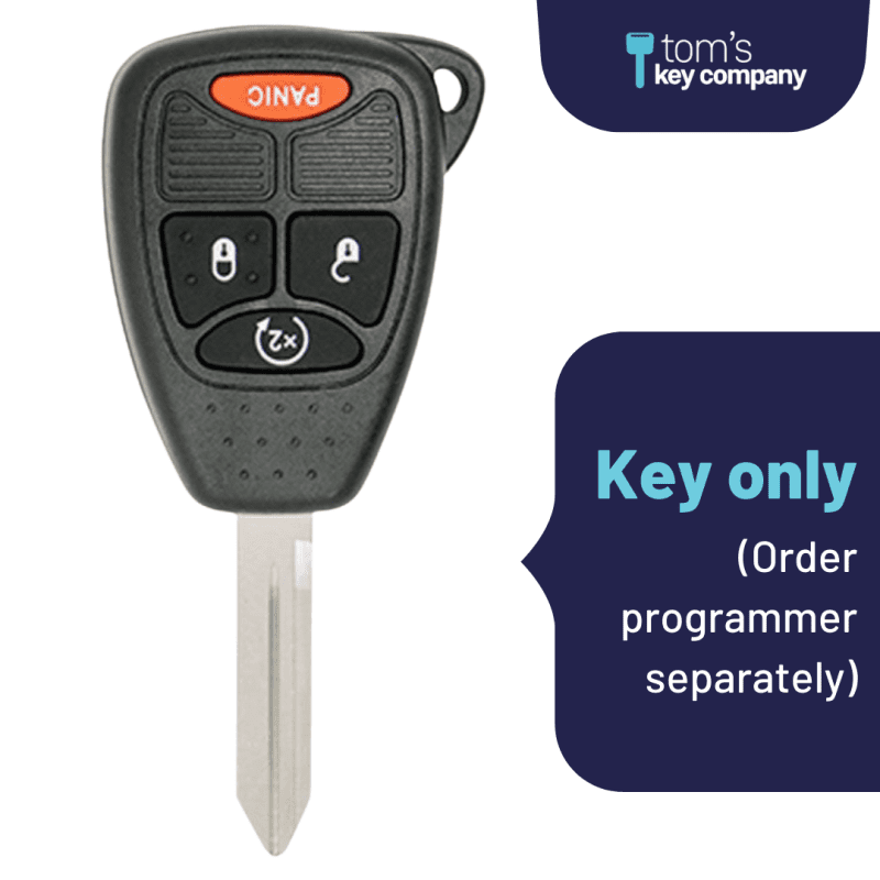 chrysler dodge and jeep key with 4 buttons remote fob tom s key company 1 32069986910461