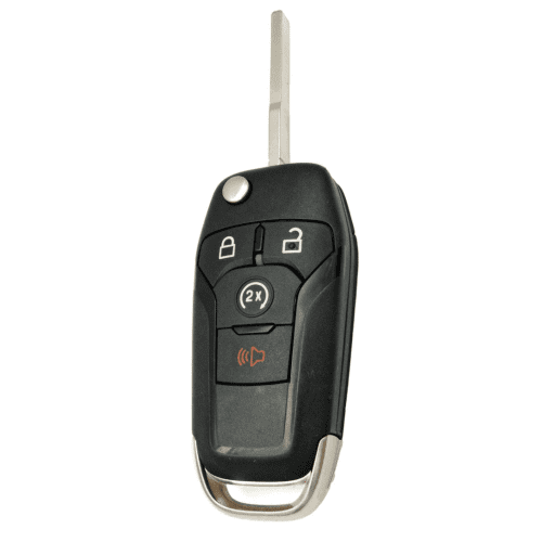 ford aftermarket keyless entry flip key 4 button with remote start forfk 4b rs flp tom s key company 7