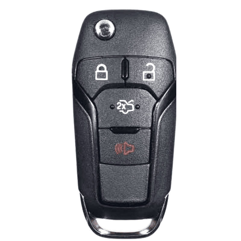 ford aftermarket keyless entry flip key 4 button with trunk release forfk 4b trunk flp tom s key company 7 29895142736125