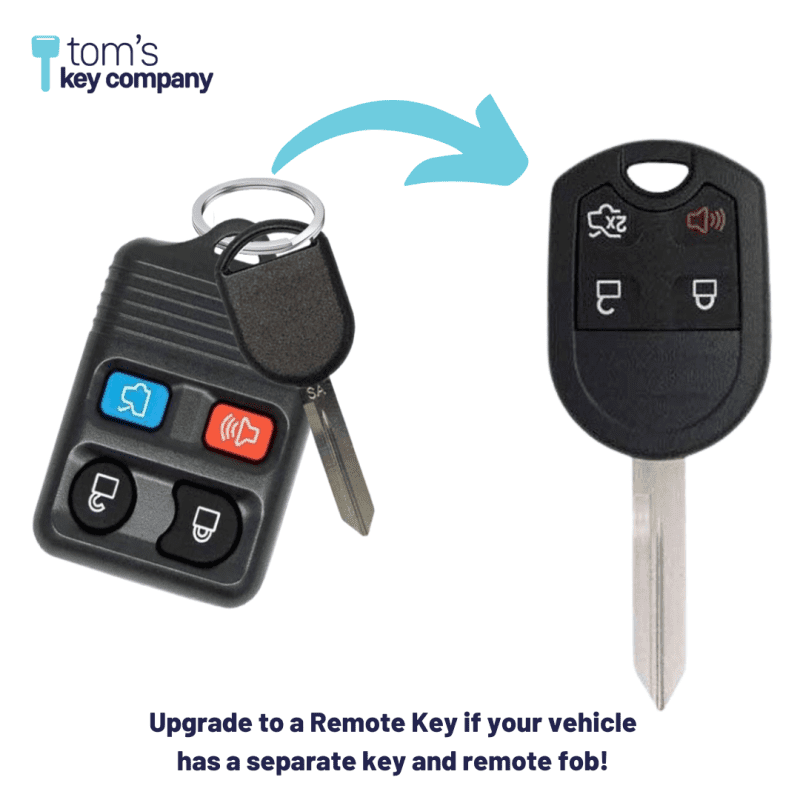 ford and lincoln key and keyless entry remote 4 button with trunk ouc6000022 4b t tom s key company 6 31910270730493