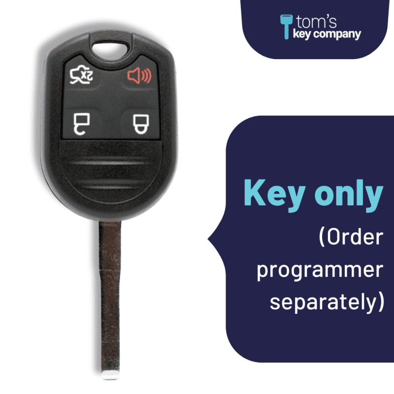 ford high security key and keyless entry remote 4 button tom s key company 1 32008649965821