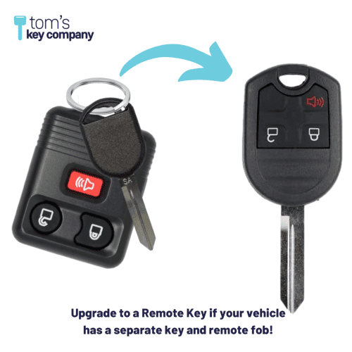 ford key and keyless entry remote 3 button oucd6000022 3b tom s key company 5 31910270107901