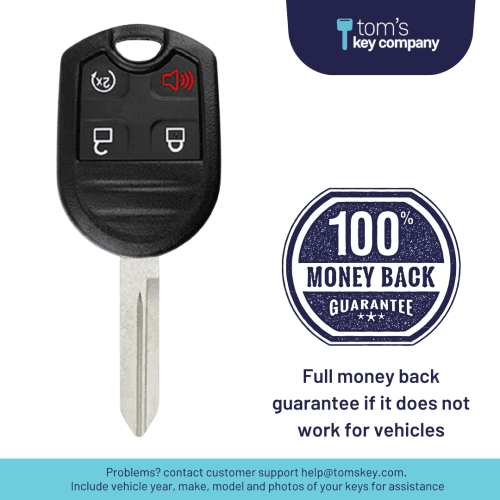 ford key and keyless entry remote 4 button with remote start tom s key company 5 32007995588861