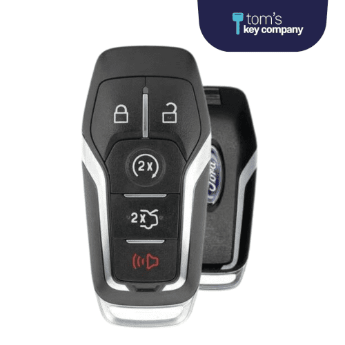 ford oem logo 5 button smart key with remote start and trunk release forsk trs 5b oem tmb logo tom s key company 8 32022426124541