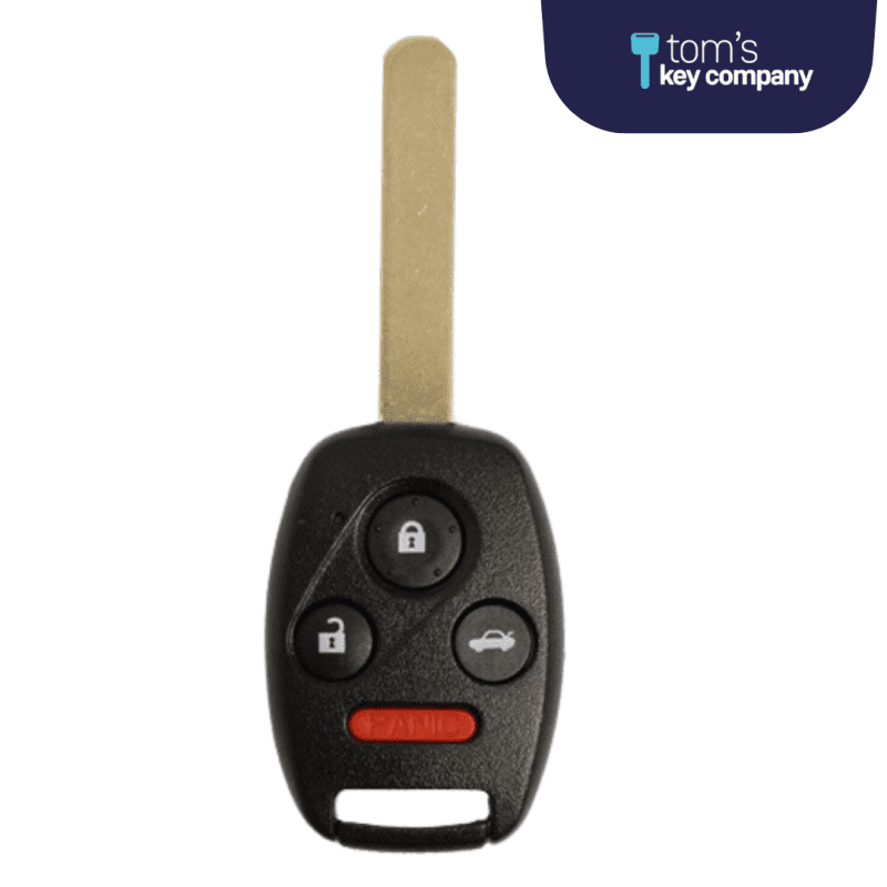 honda accord 2008 2012 key and keyless entry remote 4 button kr55wk49308 4b tom s key company 6 31967903875325