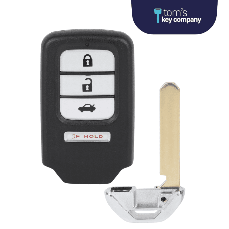 honda accord civic and cr v 4 button smart key with trunk release honsk 4b acj932hk1210a tom s key company 6 31968282640637