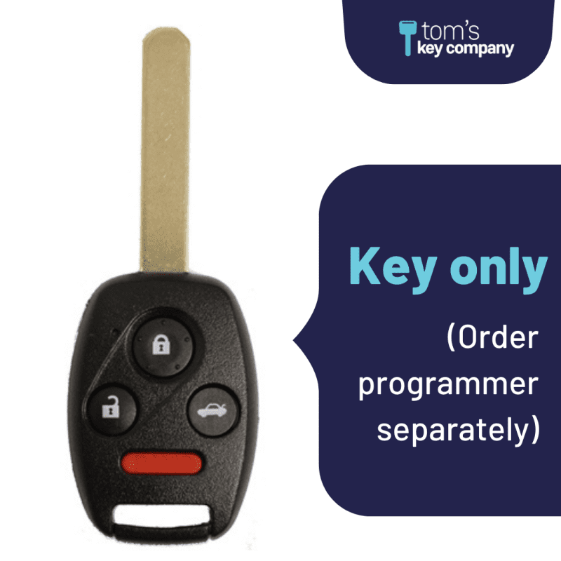 honda accord key and keyless entry remote 4 button honrk 4b oucg8d 380h a tom s key company 1