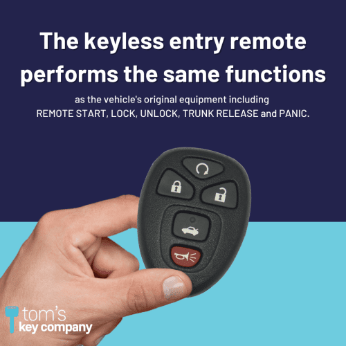 keyless entry remote for select buick cadillac chevrolet gmc pontiac and saturn vehicles 5 button remote fob gmrm mz1re kit tom s key company 4 29847198695677