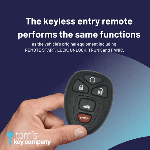 keyless entry remote for select buick chevrolet pontiac and saturn vehicles 5 button remote fob gmrm 5trz0re kit tom s key company 3 29842396479741