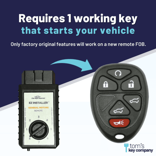 keyless entry remote for select cadillac chevrolet and gmc vehicles 6 button remote fob gmrm 6thz0re kit tom s key company 3 29845889122557