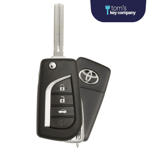 refurbished toyota logo camry keyless entry remote key h chip key with 4 button remote flip key hyq12bfb 4b h flp logo refurb tom s key company 6 31920532324605