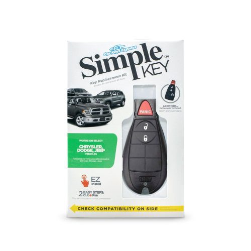 simple key programmer for chrysler dodge jeep and volkswagen with a 3 button fobik and extra button pad tom s key company 9 30233213567229