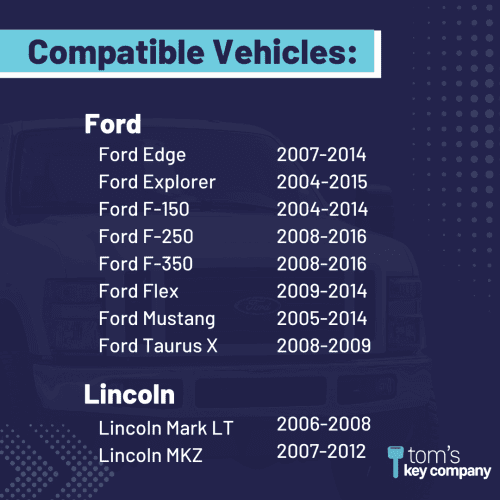 simple key programmer for ford and lincoln vehicles with a 3 button remote key tom s key company 7 30260317520125