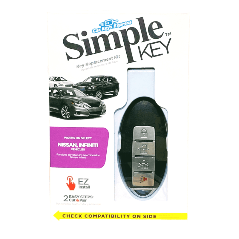 simple key programmer for nissan and infiniti with a 4 button smart key fob with trunk release tom s key company 1 30233501663485