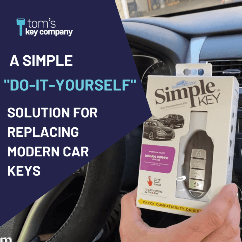 simple key programmer for nissan and infiniti with a 4 button smart key fob with trunk release tom s key company 4 30233501630717