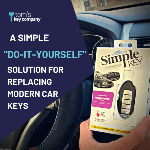 simple key programmer for nissan and infiniti with a 5 button smart key fob with trunk release and remote start tom s key company 9 30233524338941