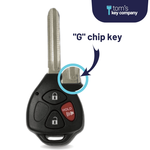 toyota 4runner rav4 and yaris key and remote g chip key with 3 button remote hyq12bby 3b g tom s key company 5 30812237496573