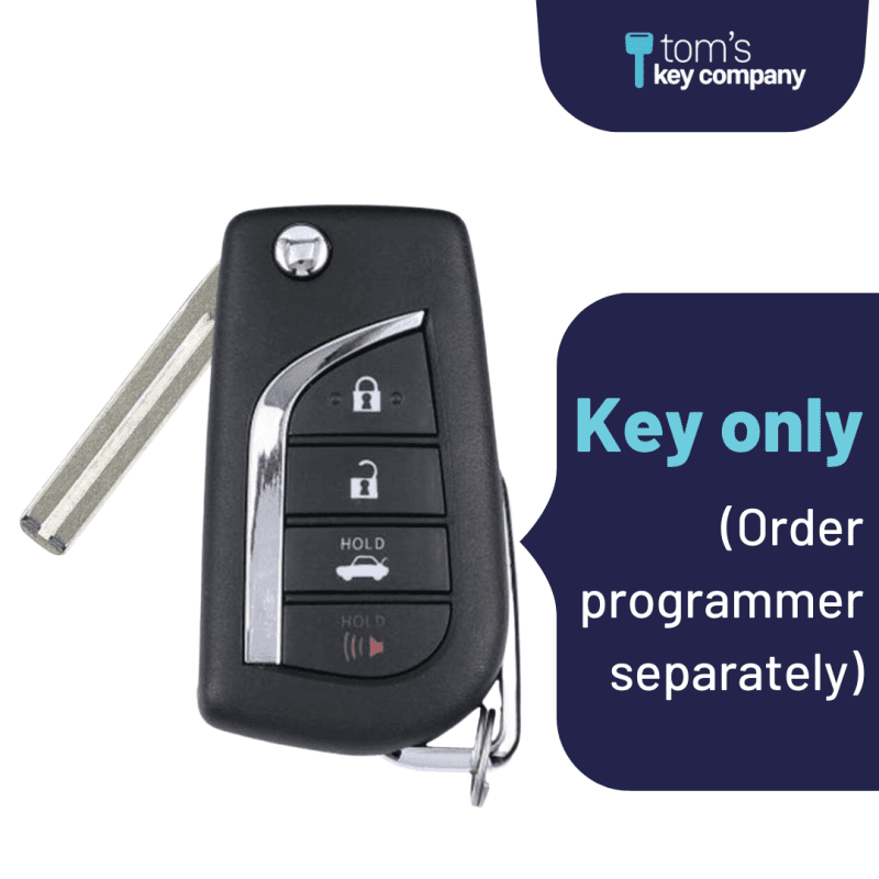 toyota camry keyless entry remote key h chip key with 4 button remote flip key hyq12bfb 4b h flp tom s key company 1 31920397680893