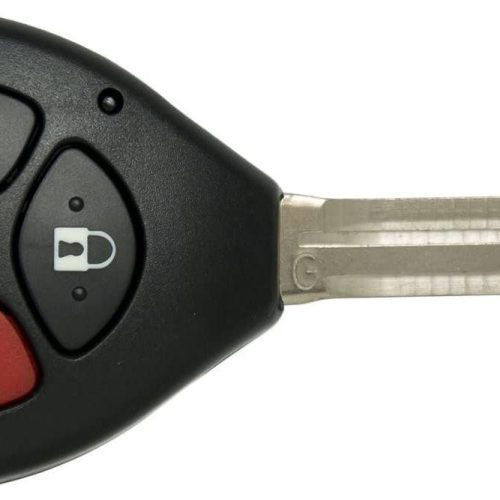 toyota corolla g chip key with 4 button keyless entry remote fob gq429t 4b g tom s key company 8325918589060