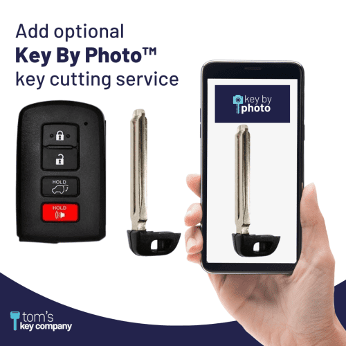 toyota logo highlander smart proximity key push button start keyless remote fob with emergency key hyq14fba 4b ag2110 fob logo tom s key company 2 31795915292925