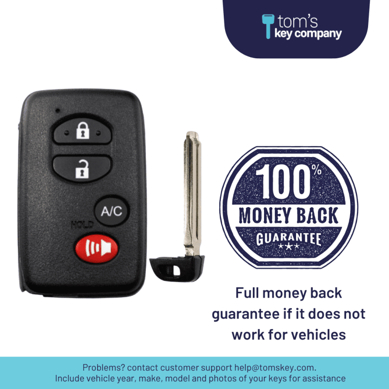 toyota prius 2010 2011 4 button smart key fob hyq14aab 4bac e 3370 fob tom s key company 5 31796062159101