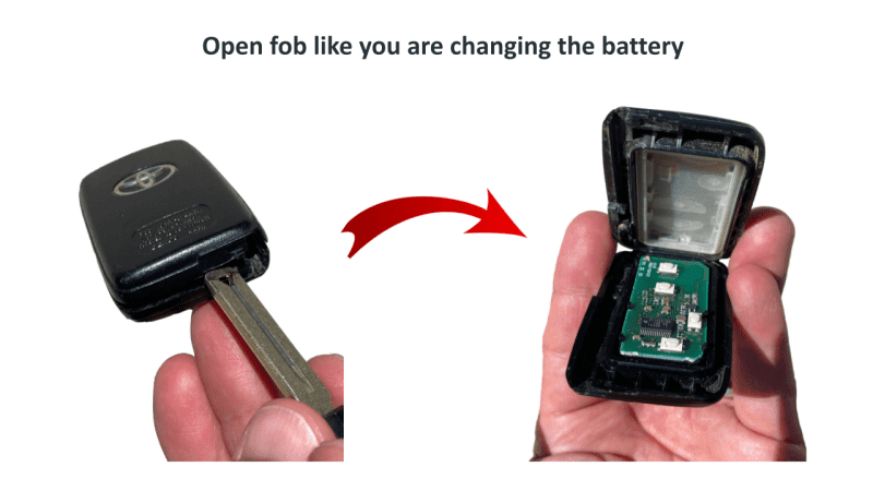 toyota rav4 and highlander smart key fob 3 button 0140 board hyq14aab 3b 0140board fob tom s key company 5 23165240574108