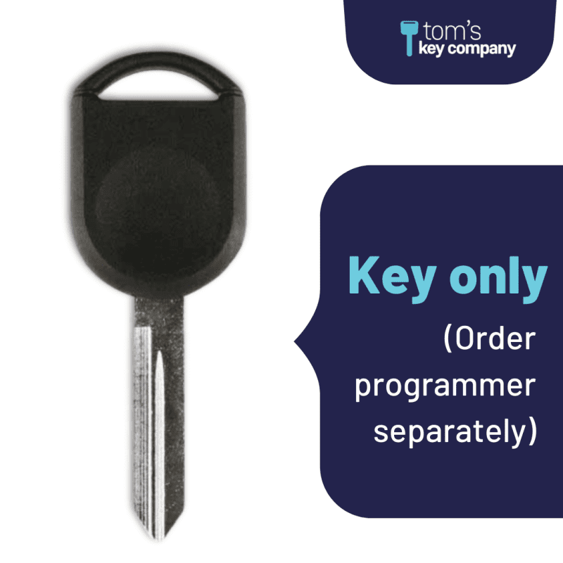 transponder key for select ford and lincoln vehicles forkey 4d63 tom s key company 1 32021964062973